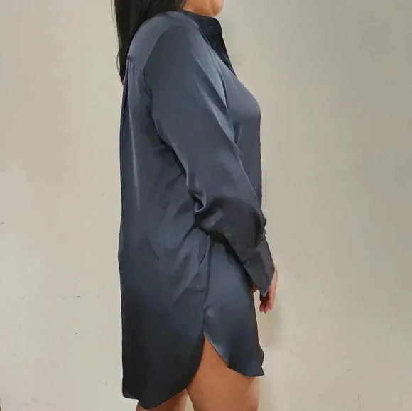 H&M-Oversized Shirtdress - Picture 4 of 9